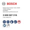 Bosch 2608587316 Universal-Diamond Dry Core Cutter, Silver, 38 x 150