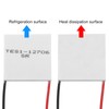 QUARKZMAN TES1-12706 Semiconductor Cooling Tablets 15.8V 6A 52W Heatsink Thermoelectric