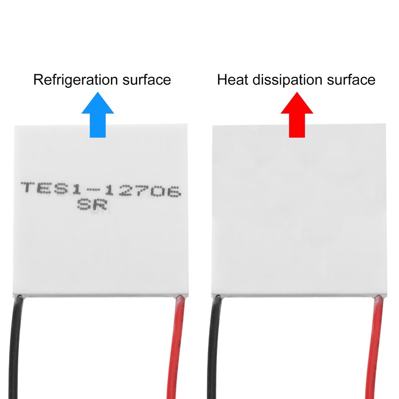 QUARKZMAN TES1-12706 Semiconductor Cooling Tablets 15.8V 6A 52W Heatsink Thermoelectric