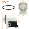 280187 8181684 Washer Drain Pump Motor - Compatible with Whirlpool