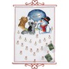 Eva Rosenstand Wall Hanging Cross Stitch Kit Advent Calendar, Snowman