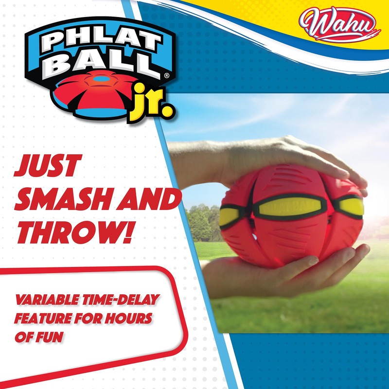 Wahu - PHLAT BALL Junior Rosso - Mini Frisbee Volante