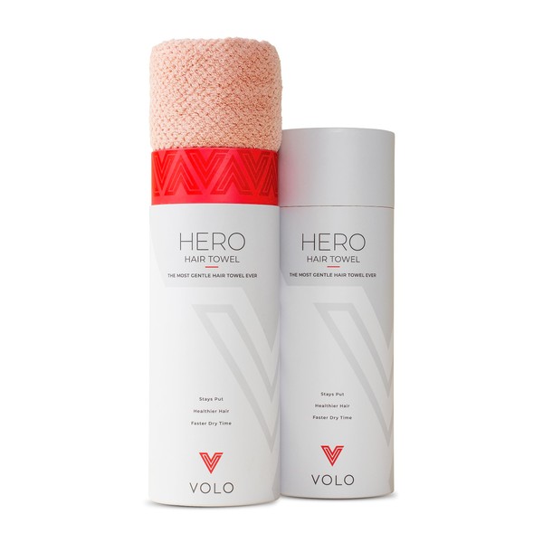 VOLO VOLO Hero Cloud Pink Hair Towel - Ultra Soft,