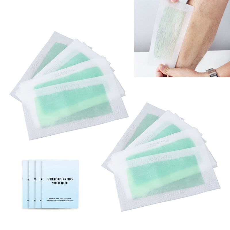 40pcs Wax Strips Kit Double Sides Fast Hair Remover Strips