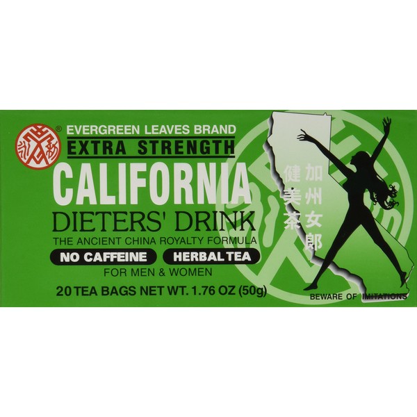 California Dieter Drink Extra Strength Tea | 1.76 ounces | 3 Pack