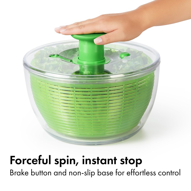OXO Good Grips Salad Spinner - Large, Green Lettuce &