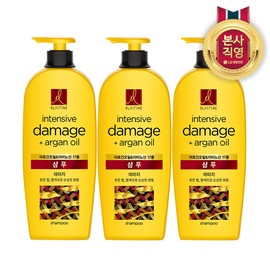 LG Household & Health Care [Hydration Care] Elastin Ceramide Shampoo 680ml 3-pack