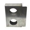 USA Premium Store Gate Lockbox Double Hole Weldable Steel 6