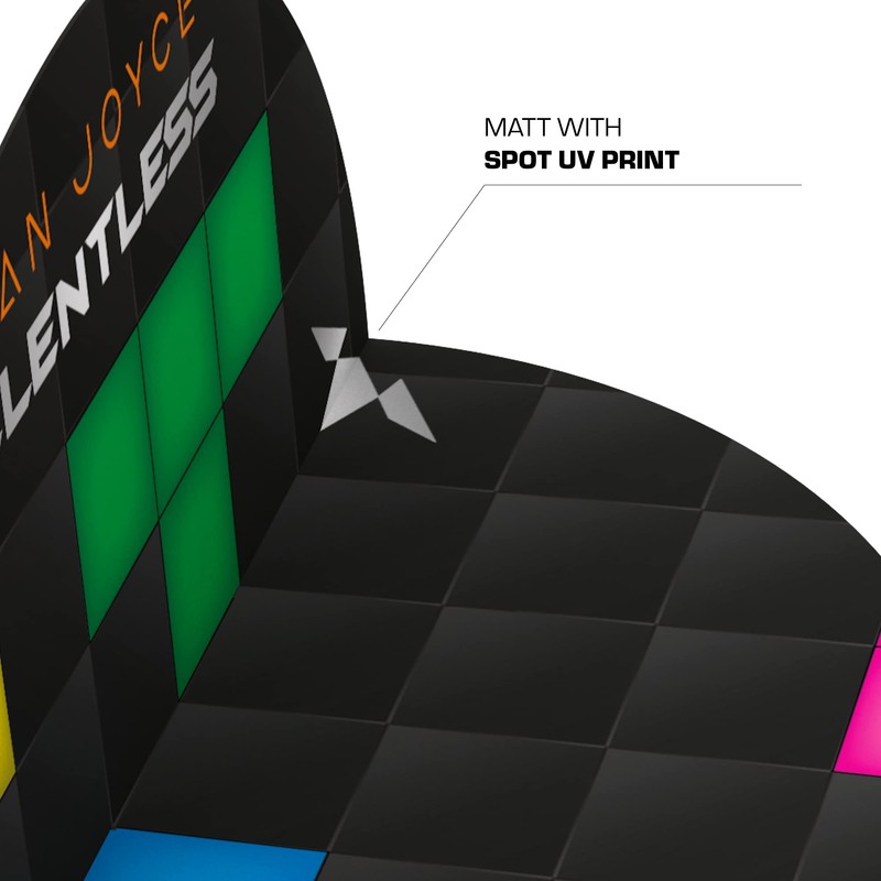 Mission 5xF3771 Ryan Joyce Dart Flights | 100 Micron Premium