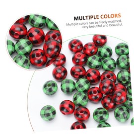 Operitacx 4 Sets Holzperlen Für Schmuck Bunte Holzperlen-sets Perlen Zur Schmuckherstellung Für Armbänder Und Halsketten 40 Stück * 4