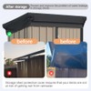 5x3 Feet Storage Shed Waterproof Cover - 600D Oxford Fabric,
