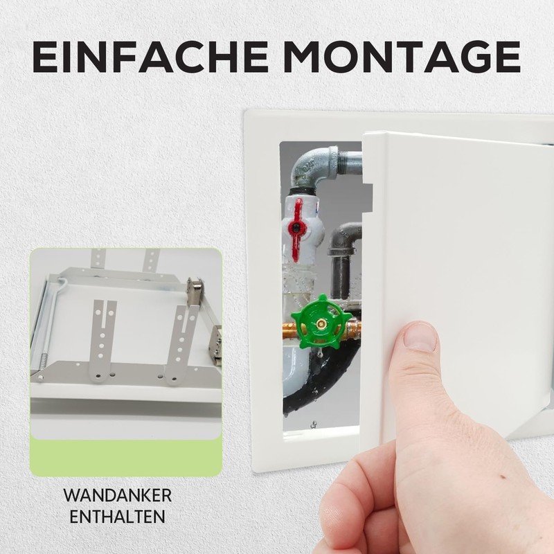 Inspection Flap 20 x 20 cm with Snap Lock Premium