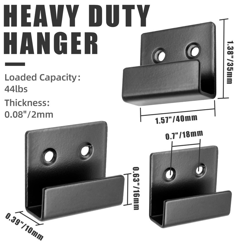 Luomorgo 10 Pcs Tile Display Wall Hanger, Stainless Steel Wall