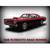1968 Plymouth Road Runner Metal Sign: 12x16" & Ships Free