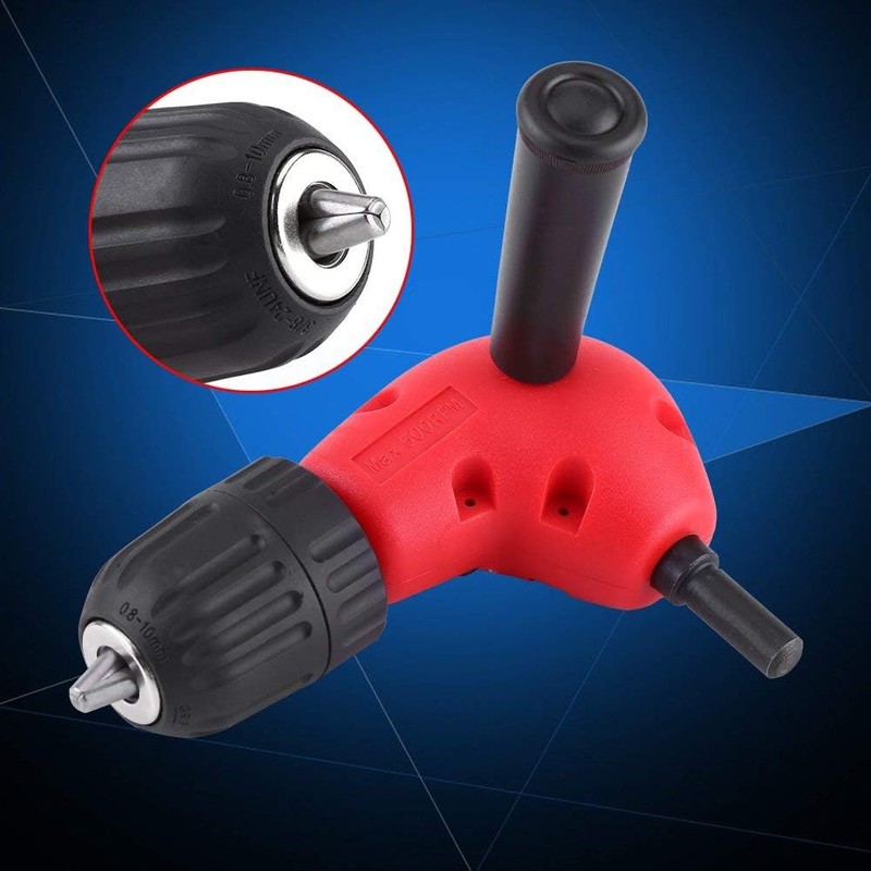 Right Angle Drill Adapter, Impact Rating Drive Socket Adapter, Right