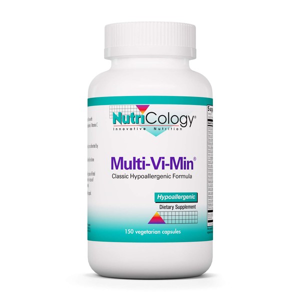 Nutricology Multi-Vi-Min Supplement - Multivitamin for Men & Women, with