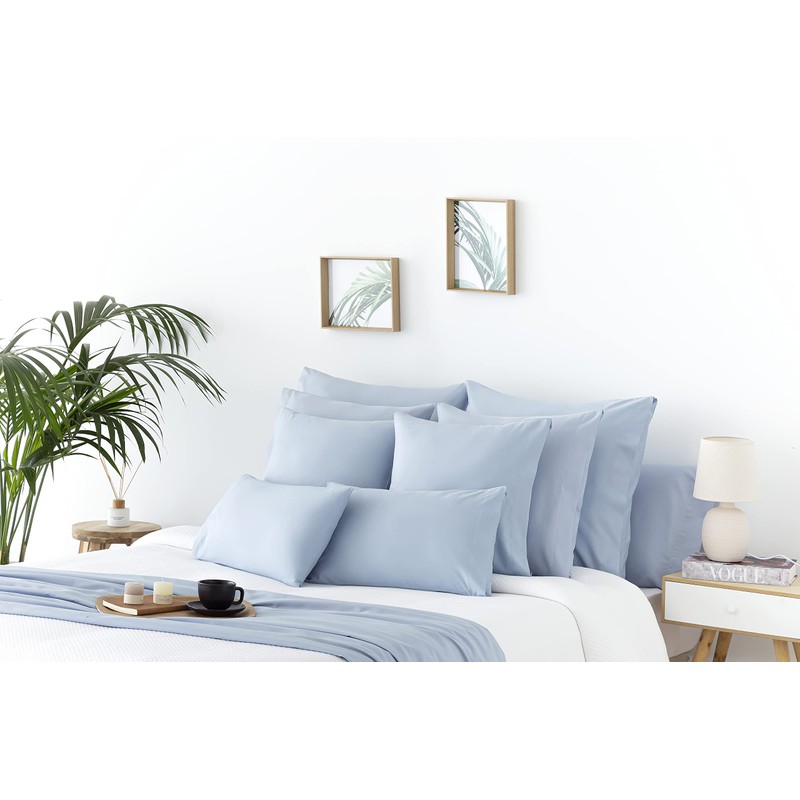 Todocama Set of 2 Extra Soft Hypoallergenic Microfibre Pillow Cases
