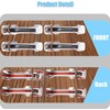 AUCERAMIC Chrome Mirror Cover Caps + Door Handle Covers Without