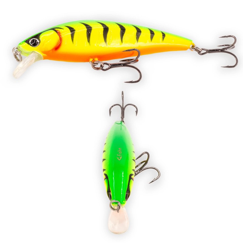 FISHN Grumpy Puncher Wobbler, Floating, Weight: 11.8 g, Length: 8.5