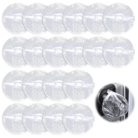 200 Pcs Suitcase Wheel Covers Disposable Luggage Wheel Covers PE Luggage Wheels Protector Cover Protect Your Home, Living Room, Office Floors, Carpets, and Car from Dirt
