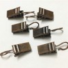 BEELY 40 Pack Metal Curtain Clips Hook Hanging Clamp Hooks