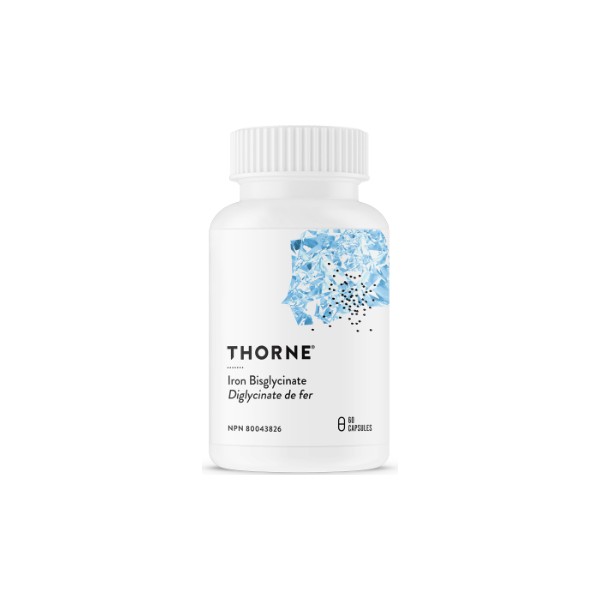 Thorne Research Iron Bisglycinate - 60 Caps