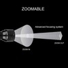 Comunite Tactical Flashlight, Rechargeable LED Light Super Bright for Camping,
