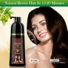 Instant Black Hair Shampoo 420ml - Semi-Permanent Black Hair Dye