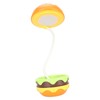 Kids Reading Light Hamburger Style Flexible Gooseneck USB Charge Soft
