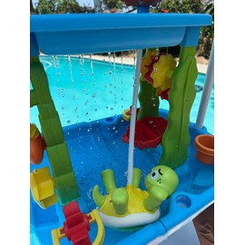 Talgic Summer outdoor toys, summer must-haves for kids, Table for Kids Ages 4-7 & Toddlers 3-5 Outdoor Play Equipment, Sand and water toy for kids