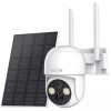 WOOLINK 2PK Solar Camera 4MP Wireless Security Camera Outdoor Solar
