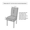 Genina Waterproof Chair Covers for Dining Room Set of 4