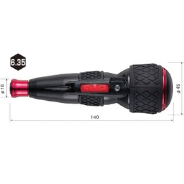 Vessel Electric Ball Grip Screwdriver Electric Drill Ball 220USB