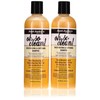 2 x Aunt Jackies Oh So Clean Shampoo 12 oz