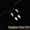 HARFINGTON 15 Pairs Eyeglass Nose Pad 6mm Thickness Silicone Anti-Slip
