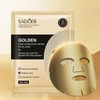 5-Pack Gold Honeycomb Facial Mask with Camellia Extract, Carbomer –