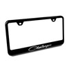 Dodge Challenger Classic Black Stainless Steel License Plate Frame