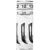 May Carbon Steel Surgical Scalpel Blades no.12 - pack of
