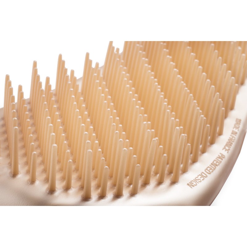 Sohyo Flip Flop Glossy Black Detangler Brush for Wavy Thick