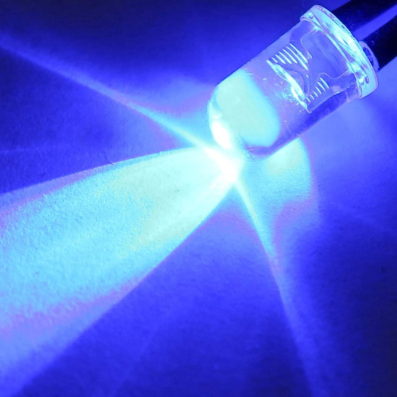 sourcing map 35pcs Mixed Colour 3mm LEDs Prewired Light DC3-5V