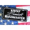 1957 Buick Roadmaster license plate car tag 57 Road Master