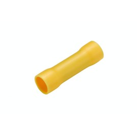 HELLA 8KW 044 034-811 Cable Connector - Yellow - from: 4.0mm² - to: 6.0mm² - Butt Joint - Set - Quantity: 12