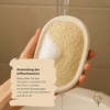 Esponja natural de lufa para cuerpo Strauss Home (2 unidades)