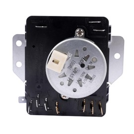 Fizzvex W10185981 Dryer Timer Control Black Replacement for Whirlpool 7MWGD1730JQ0 WGD4950HW1 7MWGD1930JM0 Heat Pump Dryer AP6016540