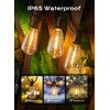 Brightown Outdoor String Lights Patio Lights, 100FT ST38 Shatterproof Dimmable