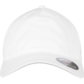 Flex fit Cap Flexfit (Fleyk) Unst, Unisex, Unstructured Tech Flexfit, White, S/M