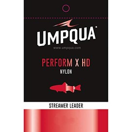 Umpqua Perform X HD Nylon Streamer Leaders 12LB 5'