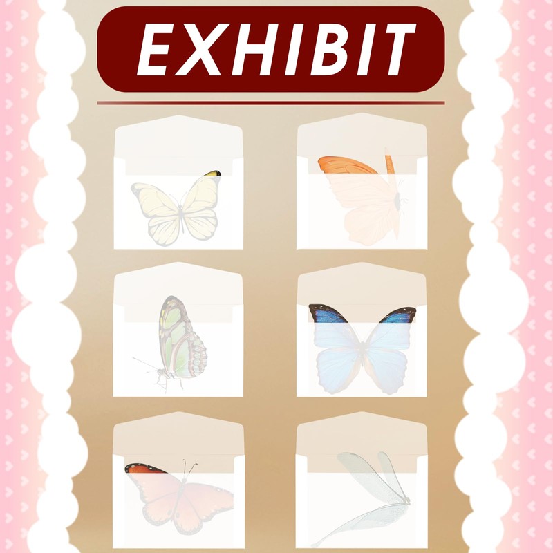 100 Pcs Glassine Envelopes 7 x 10 cm Small Envelopes,