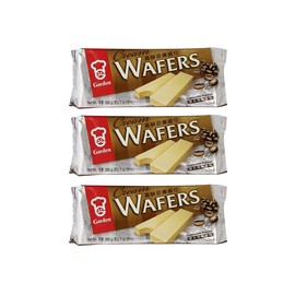 Garden Cream Wafers Cappuccino Flavor 200g, 3 Pack