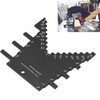 Step Depth Gauge 2 in 1 Aluminum Alloy Accurate Laser